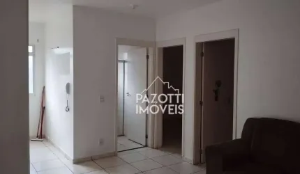 Apartamento com 2 dormitórios à venda, 47 m² por R$ 160.000 - Ipiranga - Ribeirão Preto/SP