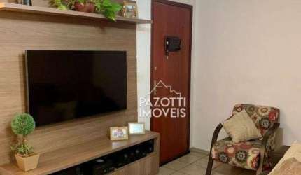 Apartamento com 3 dormitórios à venda, 62 m² por R$ 190.000,00 - Jardim Macedo - Ribeirão Preto/SP