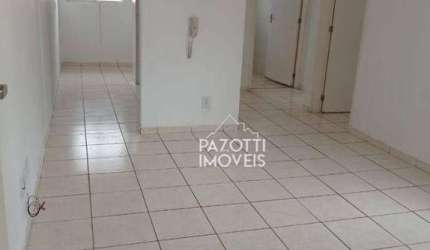 Apartamento com 2 dormitórios à venda, 48 m² por R$ 160.000,00 - Quintino Facci II - Ribeirão Preto/SP