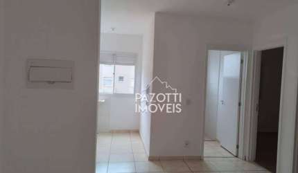 Apartamento com 2 dormitórios à venda, 43 m² por R$ 145.000 - Jardim Diva Tarlá de Carvalho - Ribeirão Preto/SP