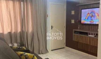 Apartamento com 2 dormitórios à venda, 45 m² por R$ 180.000,00 - Recanto das Palmeiras - Ribeirão Preto/SP