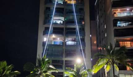 Lindo apt decorado pé na areia
