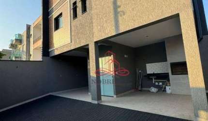 Sobrado com 2 dormitórios, 83 m² - venda por R$ 550.000,00 ou aluguel por R$ 3.500,00/mês - Vila Humaitá - Santo André/SP