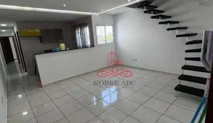 Cobertura com 3 dormitórios à venda, 60 m² por R$ 550.000,00 - Vila Pires - Santo André/SP