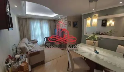 Apartamento com 2 dormitórios à venda, 49 m² por R$ 350.000,00 - Vila Tibiriçá - Santo André/SP