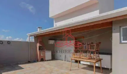 Cobertura com 2 dormitórios para alugar, 60 m² por R$ 3.000/mês - Vila Camilópolis - Santo André/SP