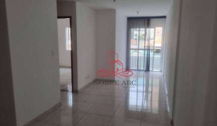 Apartamento com 2 dormitórios para alugar, 60 m² por R$ 2.730,00/mês - Centro - Santo André/SP