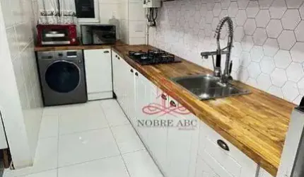 Apartamento com 2 dormitórios à venda, 64 m² por R$ 446.000,00 - Jardim - Santo André/SP