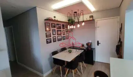 Apartamento com 2 dormitórios à venda, 58 m² por R$ 540.000,00 - Vila Homero Thon - Santo André/SP