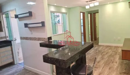 Apartamento com 2 dormitórios para alugar, 53 m² por R$ 2.959/mês - Vila Alpina - Santo André/SP