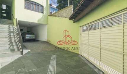Sobrado com 3 dormitórios à venda, 266 m² por R$ 600.000,00 - Vila Eldízia - Santo André/SP