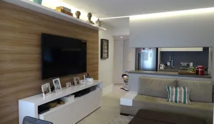Belíssimo apartamento totalmente decorado e mobiliado em Condomínio Clube na Vila Nova Conceição.