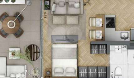 Apartamento-São Paulo-ITAIM BIBI | Ref.: REO21919