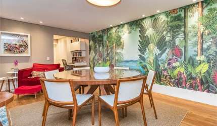 Apartamento em Higienópolis, recém-reformado, duas suítes e duas vagas