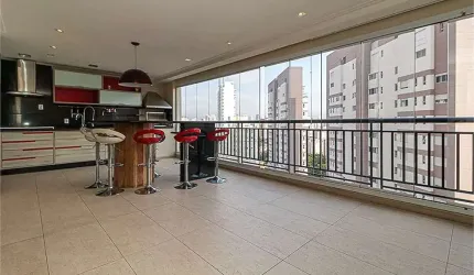Apartamento com varanda gourmet , 184 m², 3 suites, 3 vagas, vista panorâmica!!!