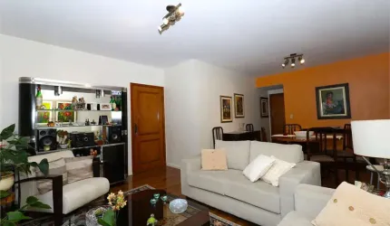 Higienópolis, 113 m², 1 vaga, 3 dorm.(1 ste), sala c/ terraço, lazer, próx. ao Pque Buenos Aires