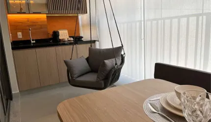 Apartamento á venda no Ibirapuera - 1 dorm, 1 vaga, Mobiliado, a 10 minutos de caminhada do Parque.