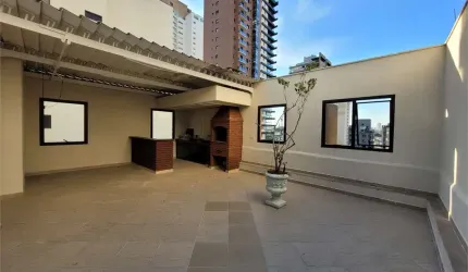 Cobertura para locação na Chácara Klabin próximo ao metrô  - 3 quartos sendo 1 suite - Churrasqueira