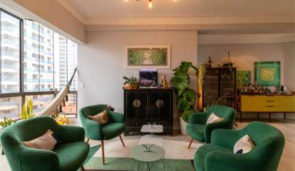 Apartamento a venda com 4 quartos, 3 vagas, 180 m² no Campo Belo