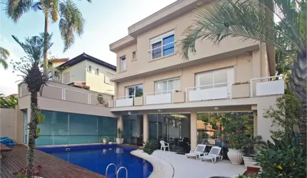 Casa  no alto da boa vista de 06 vagas, 4 suítes, piscina, raia, quadra de tênis e salão de festas