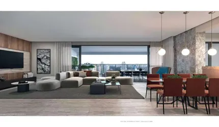 Apartamento na Chac. Sto Antonio com 162 m² com 3 suítes e 3 vagas.