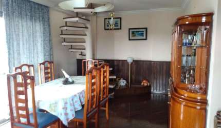 Apartamento cobertura com 260m², 3 dormitórios, 4 vagas de garagem na Saúde mobiliado.