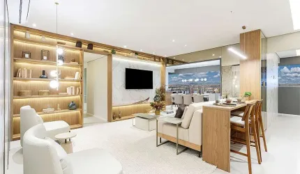 Apartamento em construção de 125m2, 3 suítes na Padre Adelino
