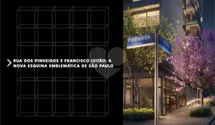 ESQUINA PINHEIROS: Viva no coração das charmosa Pinheiros ao lado do metrô