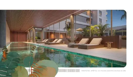 Apartamento em Prédio Novo com lazer no Paraíso
