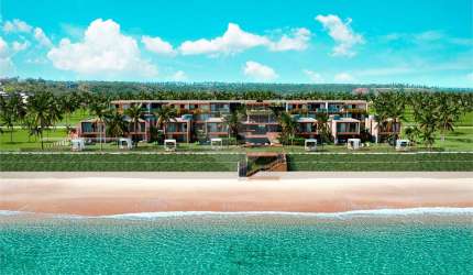 Casas em Condomínio Pé na Areia - Praia de Guadalupe - Pernambuco