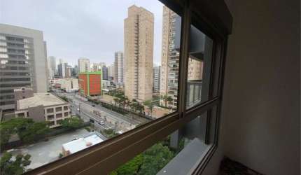 Apartamento novo, perto do metrô, a venda no Brooklin, com 48 m2, varanda, 1 suíte e 1 vaga