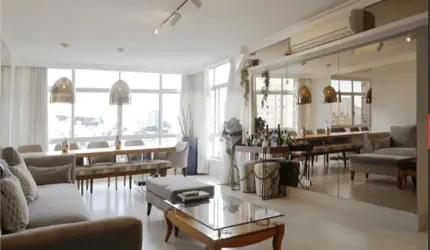 Apartamento no SQP, todo decorado, 3 quartos, lazer completo. Mobiliado.