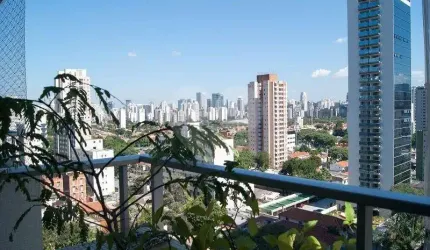 Vila Olímpia! Lindo apto, novo, 2 dorms, suite, vaga, andar alto, varanda e com ótima localização