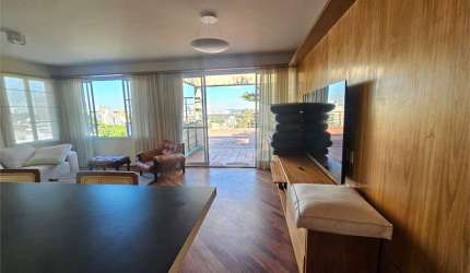 APARTAMENTO COM JEITO DE CASA EM CONDOMÍNIO NA VILA MADALENA - 2 SUITES E VARANDA  COM VISTA 2 VAGAS