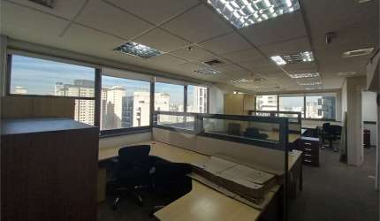 Sala comercial mobilada Cerqueira César