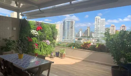 Cobertura à Venda Vila Mariana, 3 Dormitórios, sendo 2 suítes, 3 Vagas, lazer completo