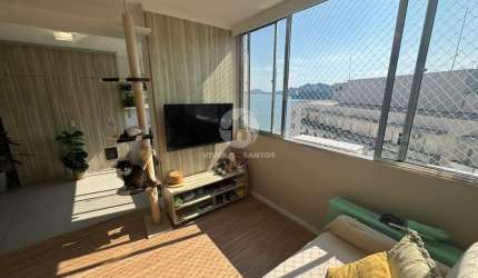 Apartamento com 1 dormitório à venda, 41 m² por R$ 405.000,00 - José Menino - Santos/SP