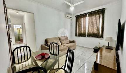Apartamento com 2 dormitórios à venda, 60 m² por R$ 315.000,00 - Marapé - Santos/SP