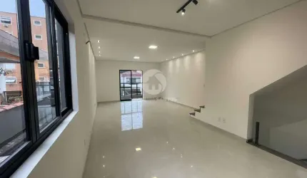 Casa Sobreposta Alta Recém Construída com 4 dormitórios à venda, 220 m² - Embaré - Santos/SP