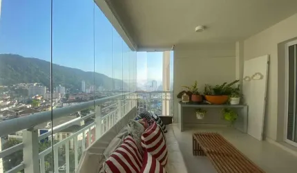 Apartamento com 3 dormitórios à venda, 150 m² por R$ 1.290.000,00 - Marapé - Santos/SP