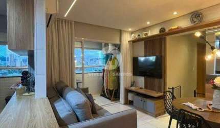 Apartamento 2 dormitórios sendo 1 suite, prédio novo com lazer - 1 vaga