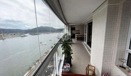 Apartamento à Venda 3 suítes e Varanda Gourmet na Ponta da Praia – Vista Panorâmica e Conforto Exclusivo