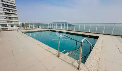 Apartamento Garden, com lazer, 3 quartos, 2 suítes, 2 vagas, Embaré, em Santos/SP