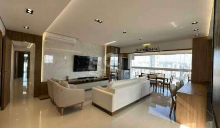 Apartamento com 3 Quartos vista mar porteira fechada no Boqueirão em Santos