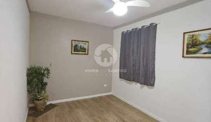Apartamento à venda, 1 quarto, 1 vaga, Pompéia - Santos/SP
