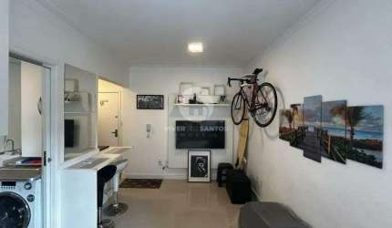 Apartamento à venda, 1 quarto, na Ponta da Praia, em Santos/SP.