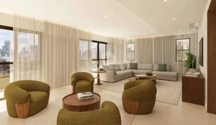 Apartamento com 3 suítes à venda, 220m² - Vila Rica - Santos/SP