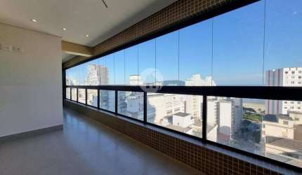 Lindo apartamento de frente com vista mar no José Menino