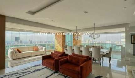 Imóvel de luxo à venda em São Paulo: Apartamento de 4 quartos e 3 suítes no Jardim Anália Franco, com 244m² e 5 vagas de garagem
