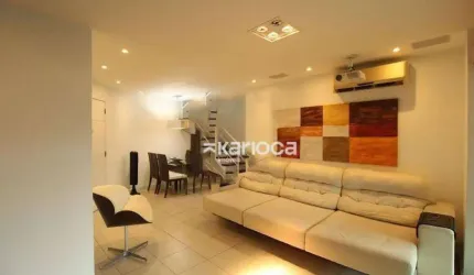 Cobertura com 4 quartos à venda, 230 m² por R$ 2.100.000 -  Rua César Lattes - Barra da Tijuca - Rio de Janeiro/RJ